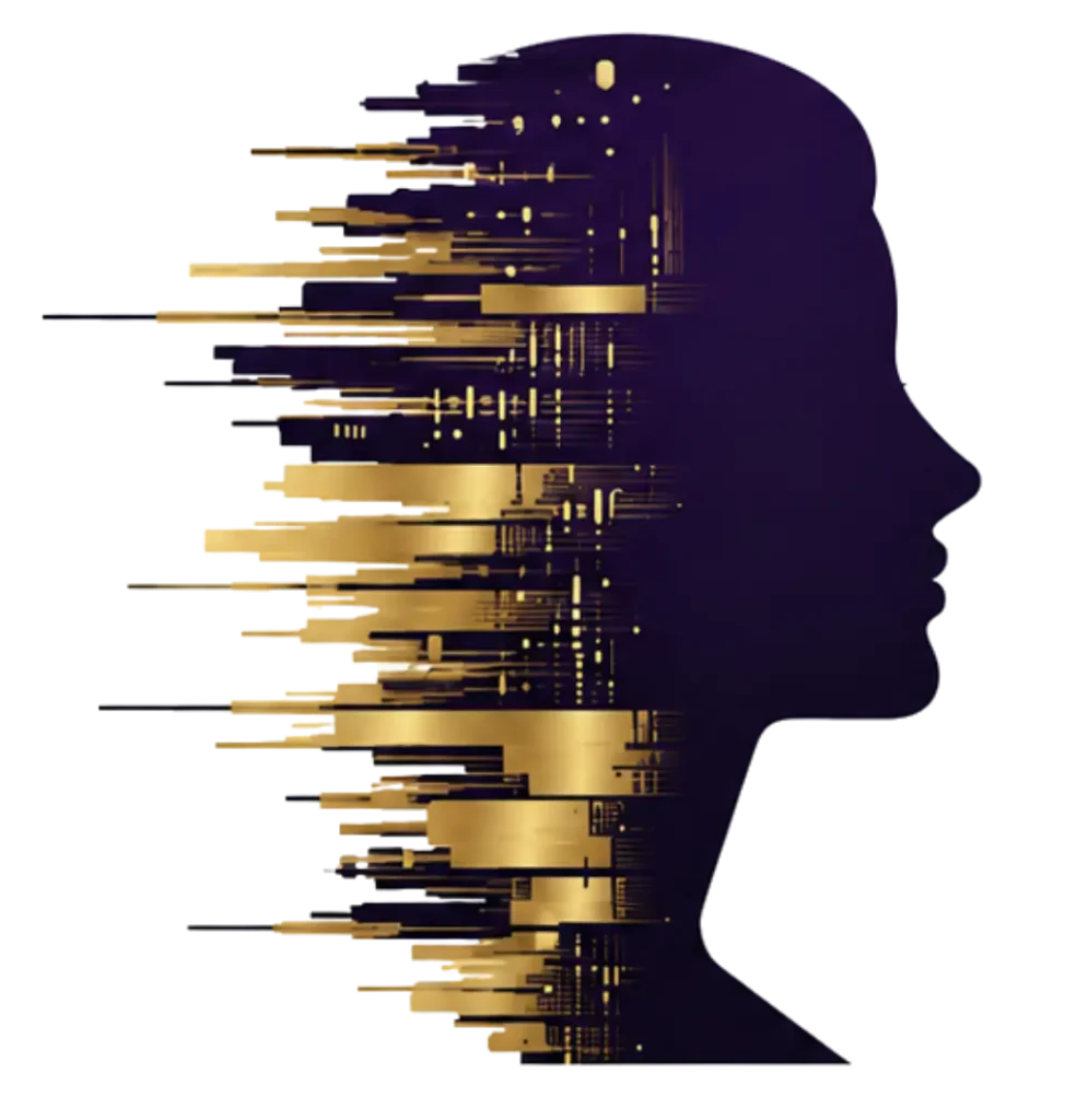 System architecture engineering organic growth favicon with transparent background